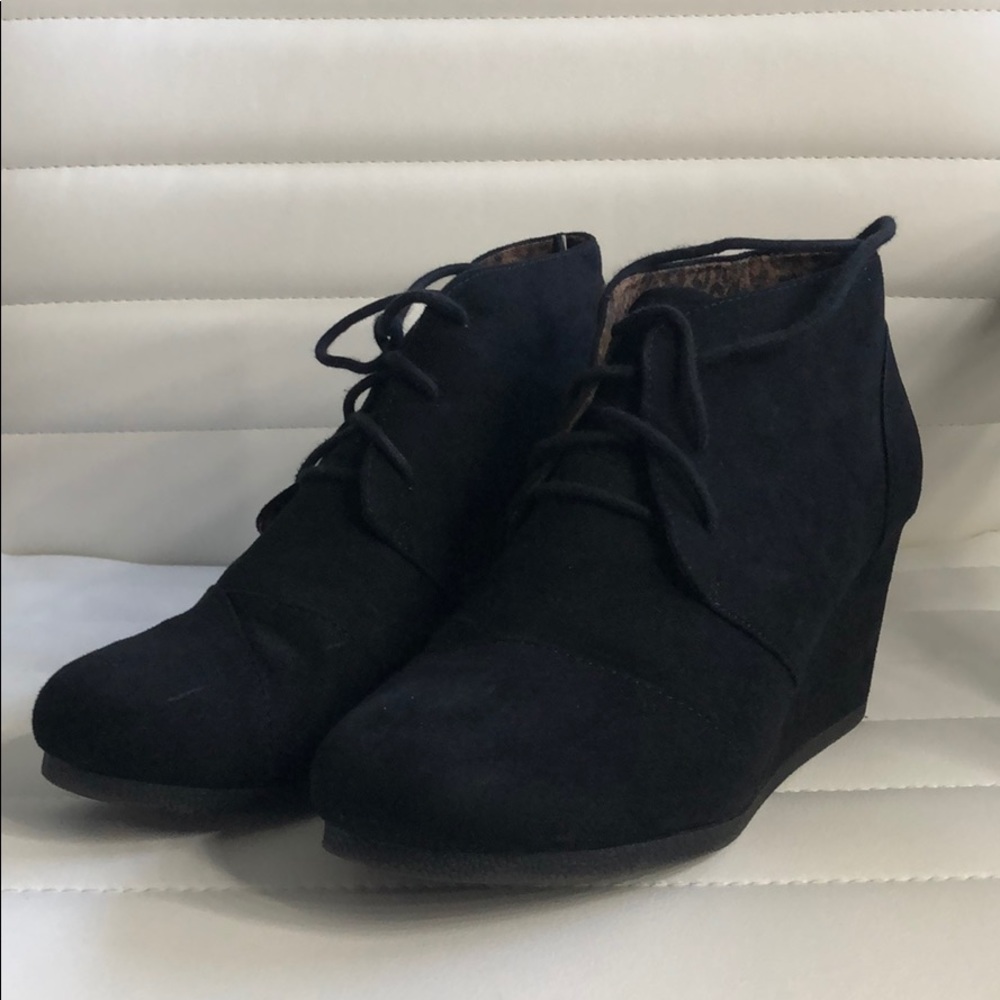 Maurices Penny Lace Up Wedge